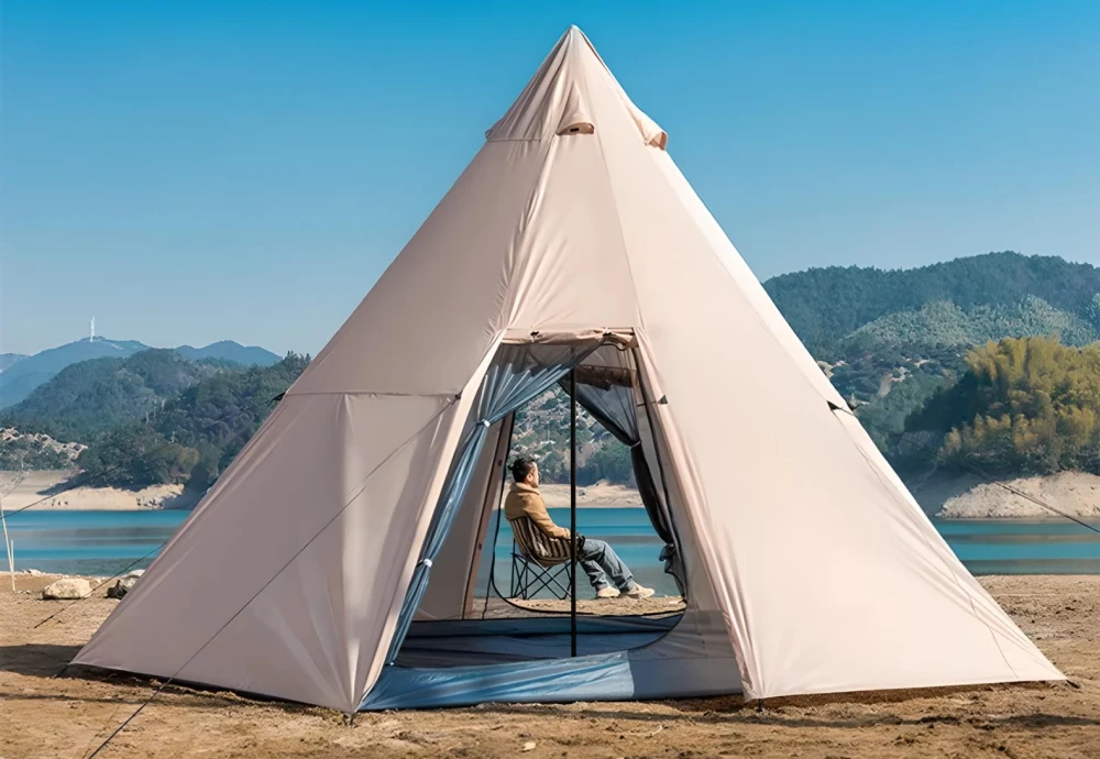 floorless pyramid tent